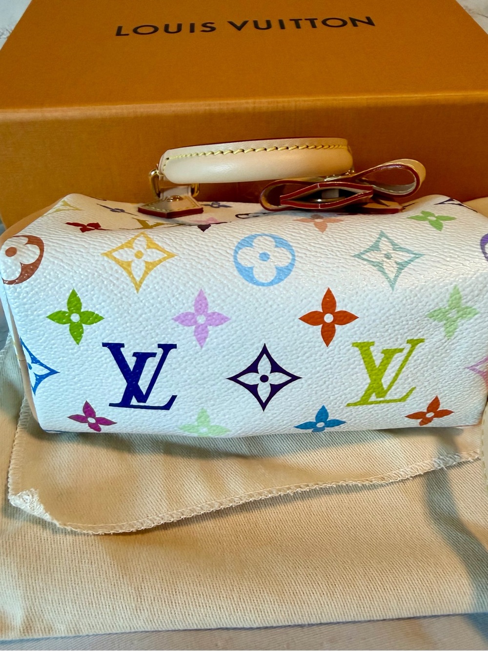 Louis Vuitton X Takashi Murakami Nano Speedy 2025 - Picture 6 of 9